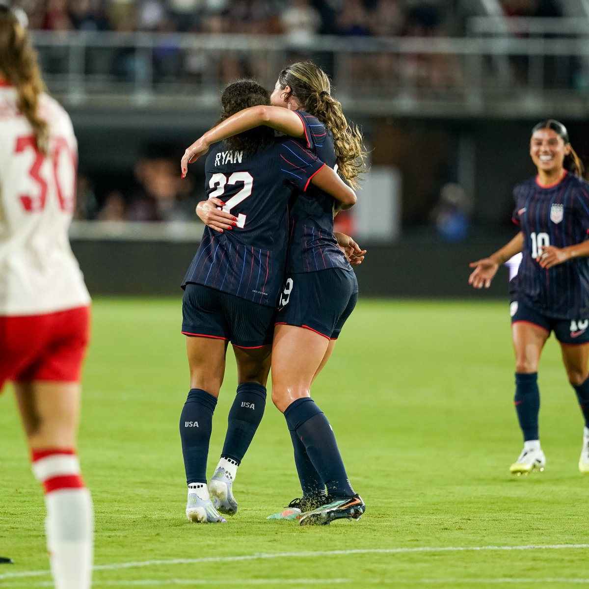Nothing beats a post-goal hug 🤗