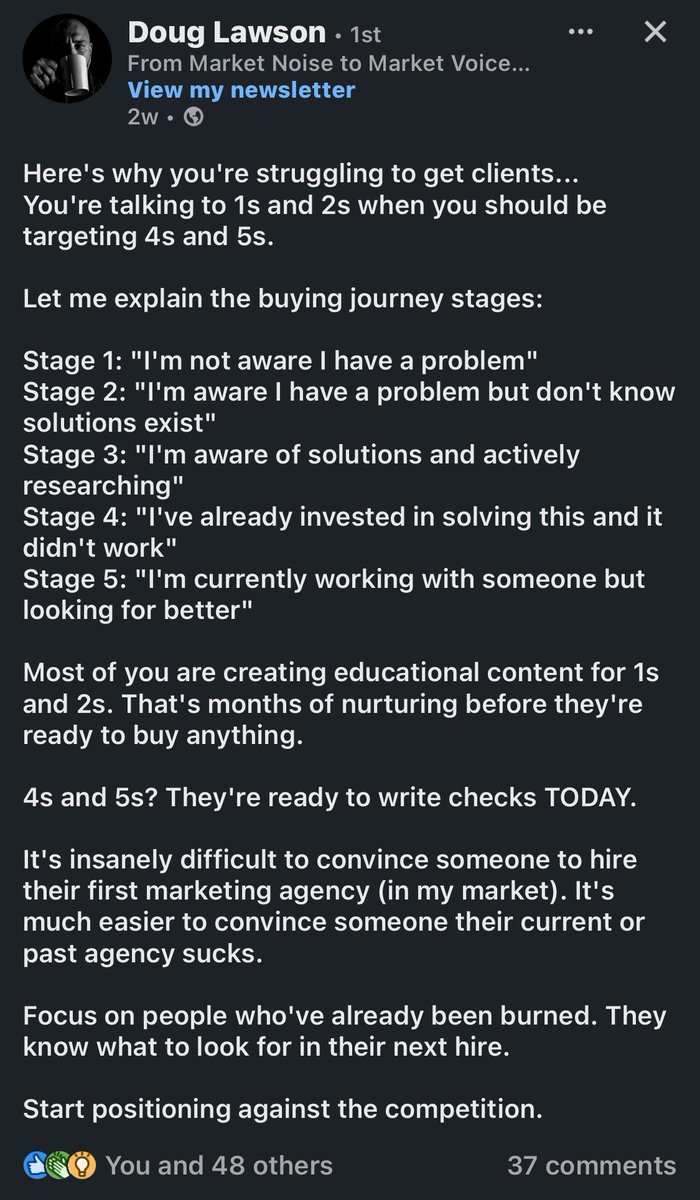 Doug’s smart AF. 

Follow him on Linky if you’re not.