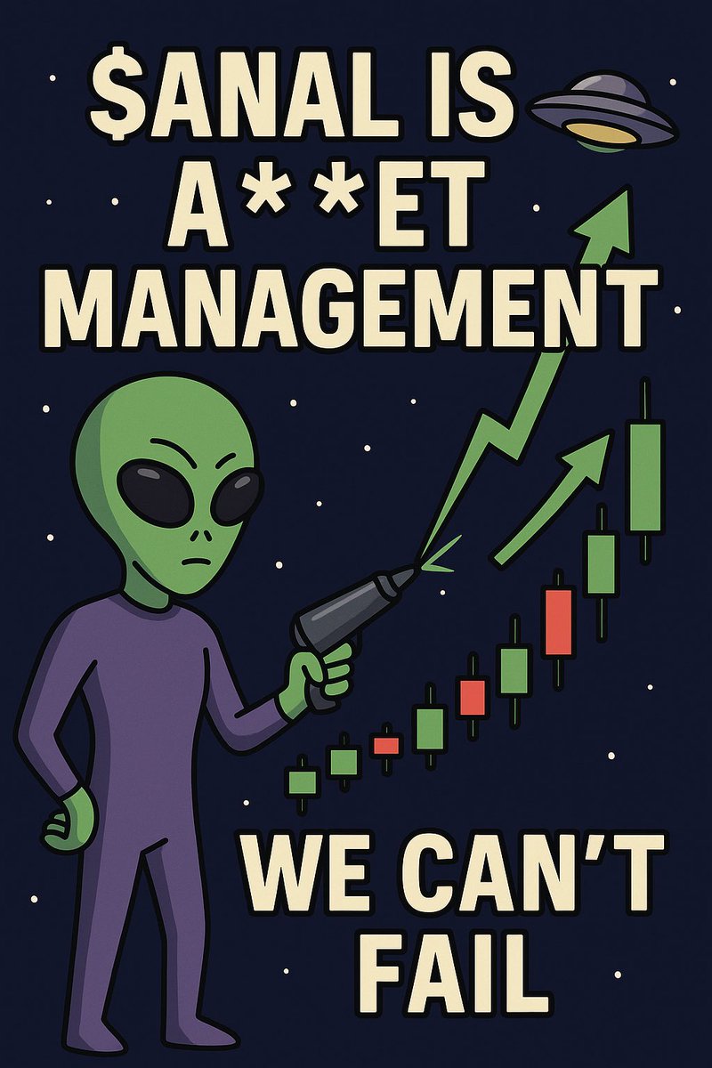 HisRichAss_'s tweet photo. $ANAL

#ANAL #ProbeCoin #MemeCoin #UranusOrBust #crypto #cryptocurrency #cryptoairdrop #cryptotrading #altcoin https://t.co/0mpgQGIfS9
