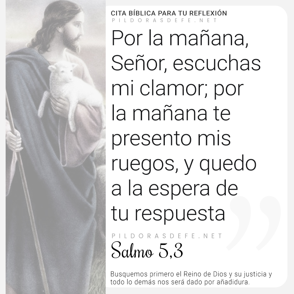 Señor, sé que me escuchas...
🙏