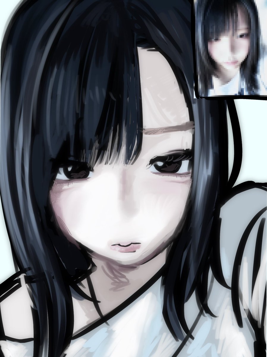 t_akitate's tweet photo. 美化しまくり自画像 https://t.co/dP08sYio8L