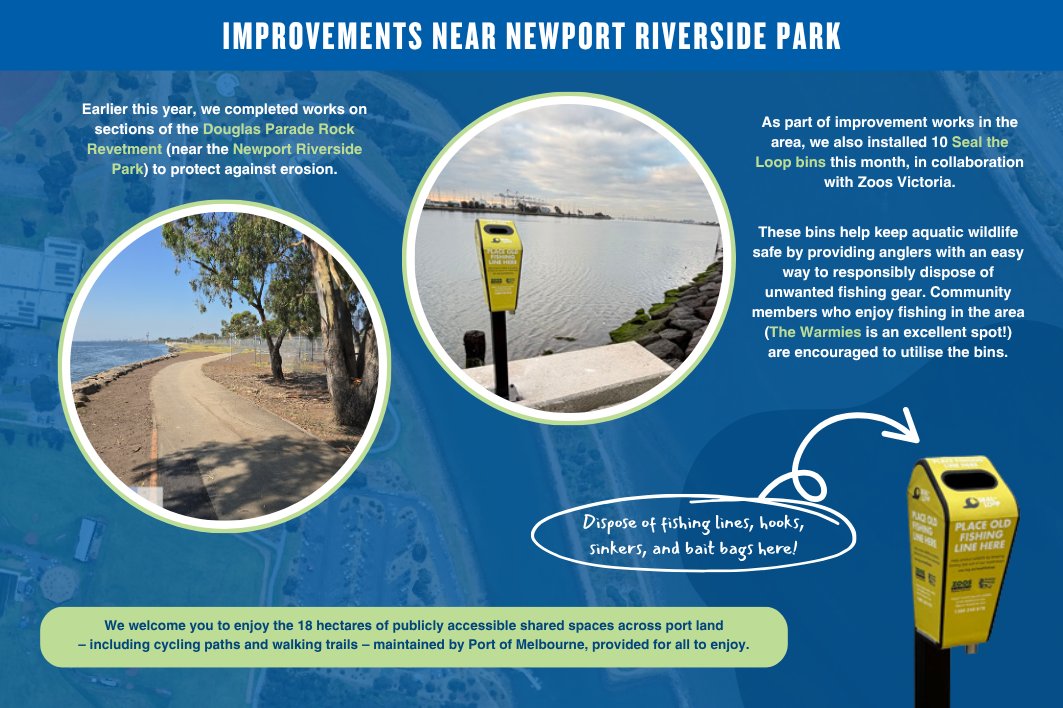 Port of Melbourne tweet media