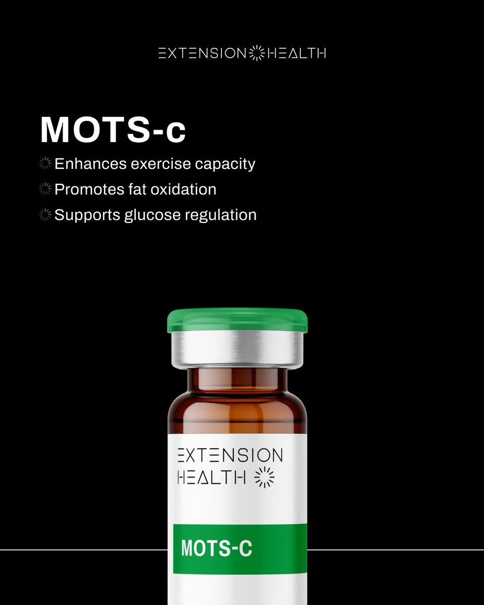 JonathannKuo's tweet photo. Fatigue starts in the mitochondria.

I use:
✔️ NAD+
✔️ SS-31
✔️ MOTS-c

This combo supports energy, performance, and longevity without relying on caffeine or stimulants.

https://t.co/94mCBDIijv https://t.co/ECqVPk1I6w