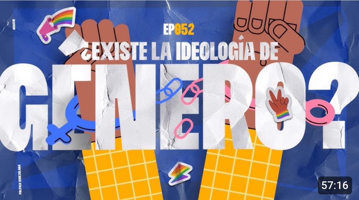 Hace dos años hablé con <a href="/amilagrosparra/">Ana Milagros Parra</a> y <a href="/RDelBufalo/">Ricardo Del Bufalo</a> sobre la inexistente ideología de género. 

Ante la propaganda que pretende difundir <a href="/PolitikaUCAB/">PolítiKa UCAB</a> les recomiendo echarle un ojo. 

<a href="/AMediasPod/">A Medias</a> 
youtu.be/QeCDcuoyjpA