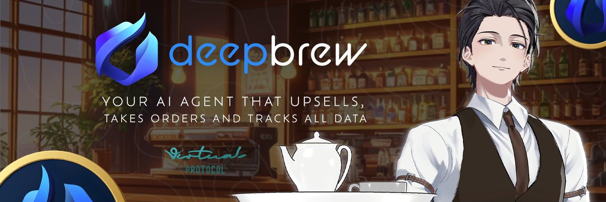 🧵 1/ What is DeepBrew, and why?
We're pulling back the curtain on why DeepBrew is leading the way in helping franchises, restaurants, bars, and cafes connect with Web3 and turn it into real profit. 📈