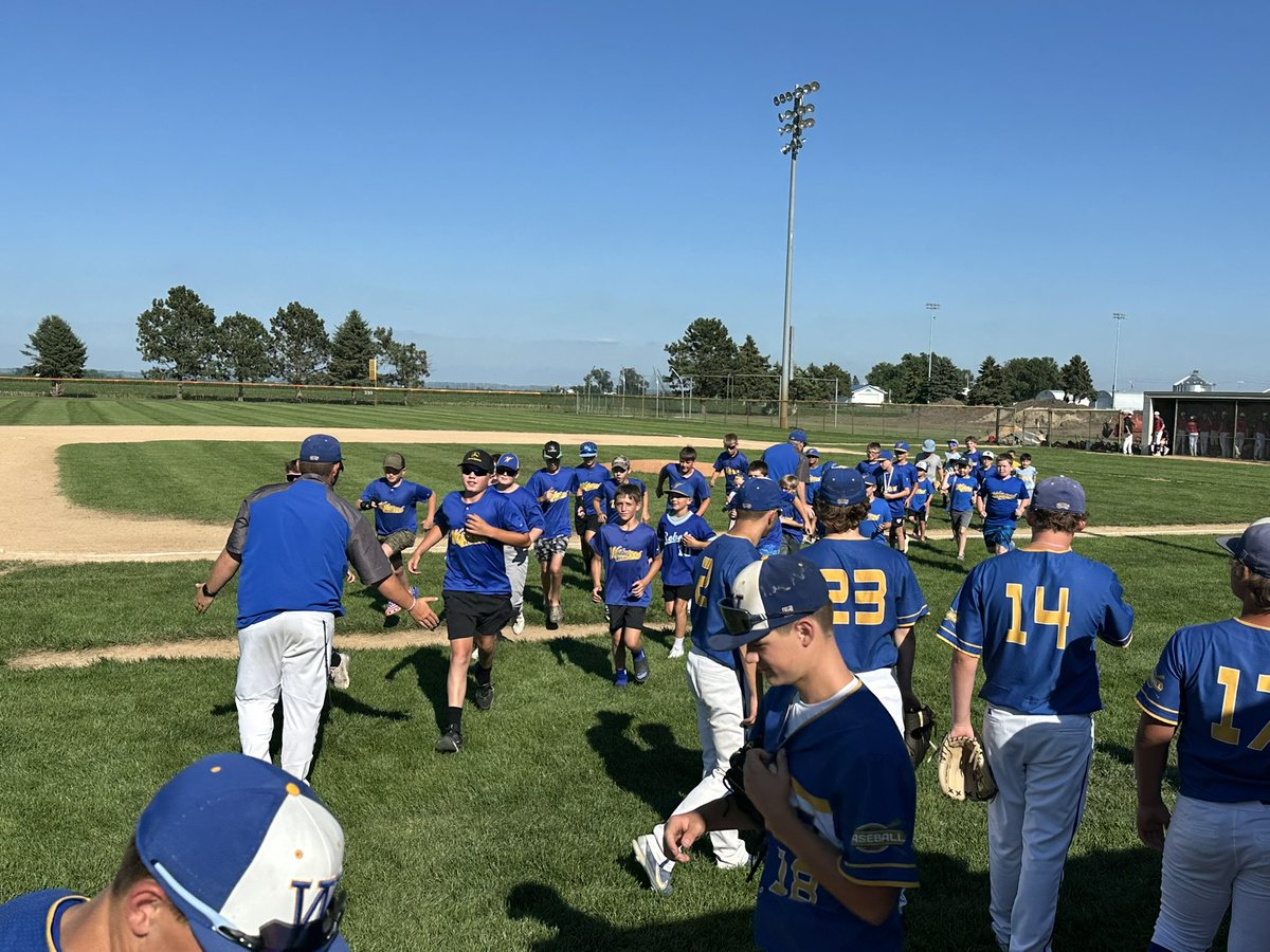 Tonight we were finally able to honor all of our Westwood youth baseball players before our last regular season game! These future Rebels have competed hard this summer and results have shown on the diamond! Keep working hard boys with the right attitude! 
⚔️🔥⚾️ <a href="/WCSDRebels/">Westwood Schools</a>