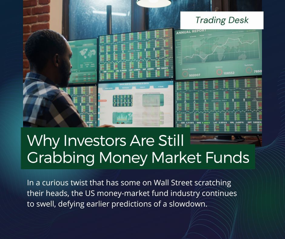 $320 Billion Says Something: Money market funds aren’t slowing down, and smart investors are paying attention.

Read the full story and subscribe for more expert insights from Hilary Kramer: hilarykramer.com/tradingdesk/tr…