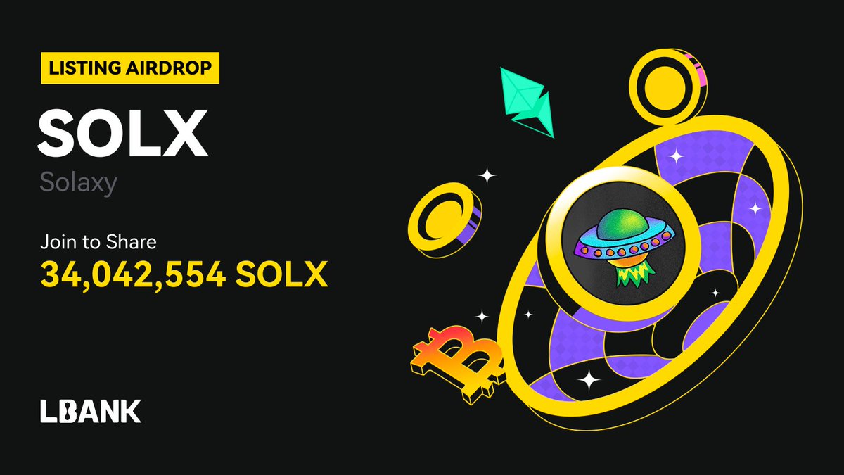 🌈 $SOLX (Solaxy) Listing Airdrop! <a href="/SOLAXYTOKEN/">SOLAXY</a>

💰 Join to Share 34,042,554 SOLX

⏰ Jul 3rd, 02:00 (UTC) - Jul 3rd, 09:00 (UTC)

🚀 Don't miss out! 🚀
lbank.com/airdrop-list/s…