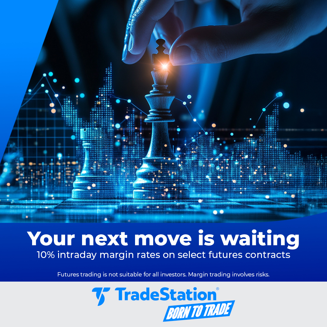 Markets move fast. #Margin flexibility can help you move faster. Trade U.S. #equity index #futures with just 10% intraday margin rates. See the contracts with reduced rates: spklr.io/6013B8Iux