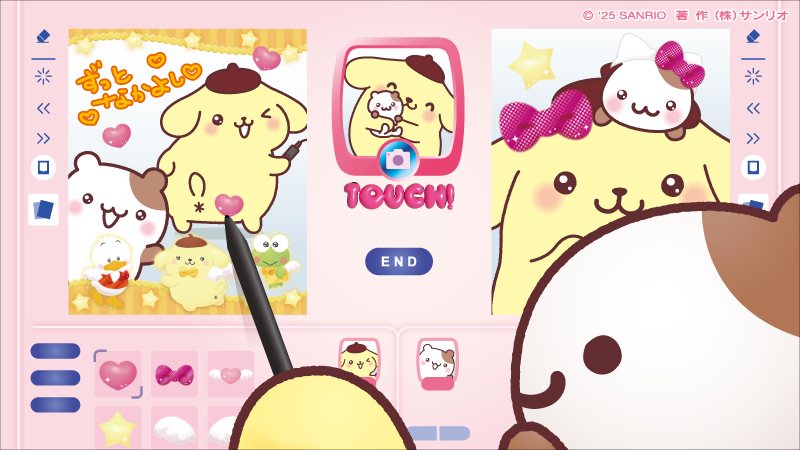 ふたりで撮ると２倍ニコニコになるんだ♪ 
sanrio.lnky.jp/HZoHxNq