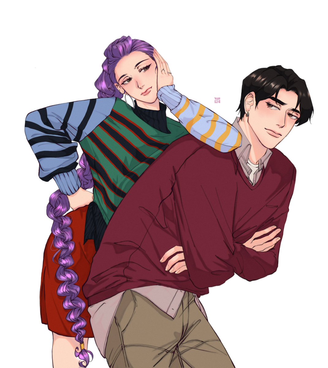 AnaiesSan's tweet image. Leaders β¨β
.
#KPOPDEMONHUNTERS #rujinu #Rumi #Jinu β
.