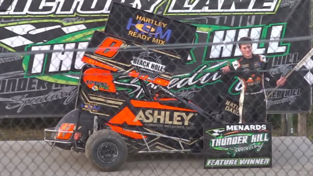 MNMicroSprints's tweet image. Micro Sprint Feature winner @JadenWagner_7 
Thunder Hill Speedway (7/2/2025) 
youtube.com/watch?v=Sf1suh…