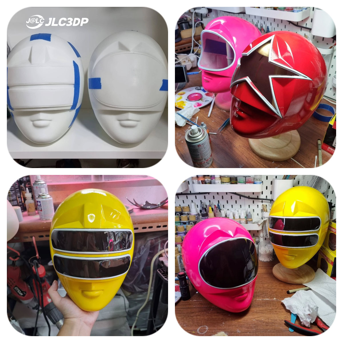 JLC3DP (@jlc3dp) on Twitter photo 🛠️ Prop-Making Time!If you ever dreamed of owning a Power Rangers helmet… 3D Printing- Live out your childhood fantasies!
These Zeo Pink and Yellow helmets look immaculate. Printed by @jlc3dp, painted by <a href="/zedabyu/">Zedabyu Creations</a> — and they look straight out of the show.
Can you believe they’re 🛠️ Prop-Making Time!If you ever dreamed of owning a Power Rangers helmet… 3D Printing- Live out your childhood fantasies!
These Zeo Pink and Yellow helmets look immaculate. Printed by @jlc3dp, painted by <a href="/zedabyu/">Zedabyu Creations</a> — and they look straight out of the show.
Can you believe they’re