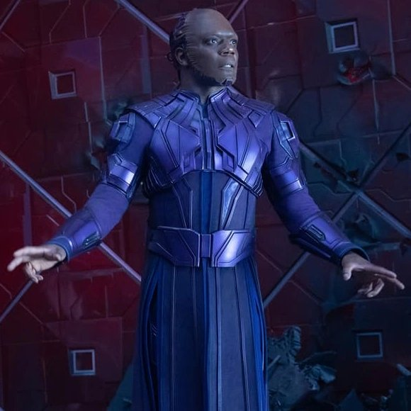 Beyond_TLOU's tweet image. 8. #HighEvolutionary

Probably the most personal villain the Guardians have ever faced in the #MCU. In particular, he is the man that made Rocket who he is in his pursuit of a perfect society and Chukwudi Iwuji did a great job playing this evil mad scientist