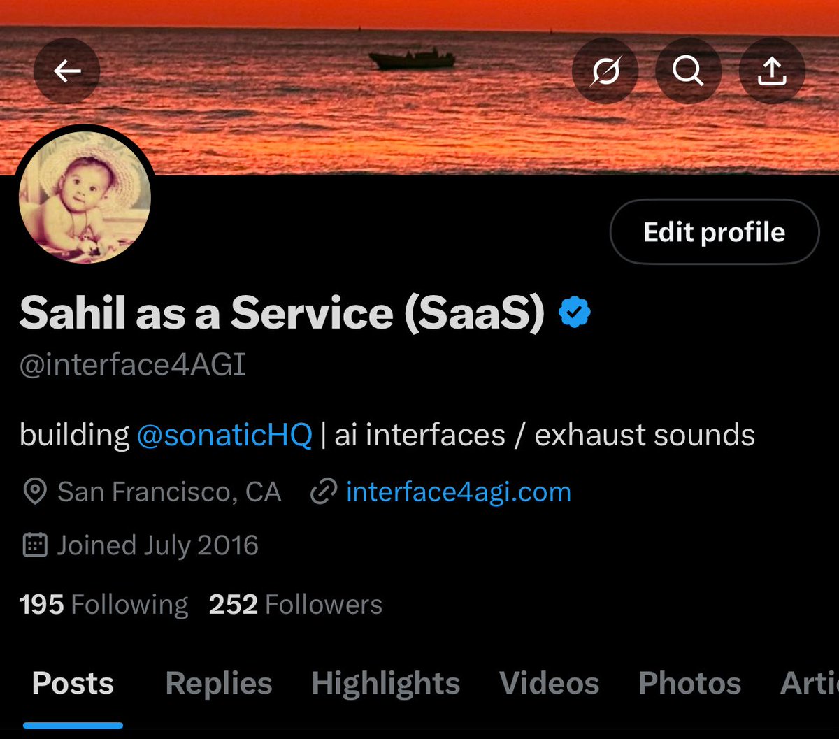 Bio update