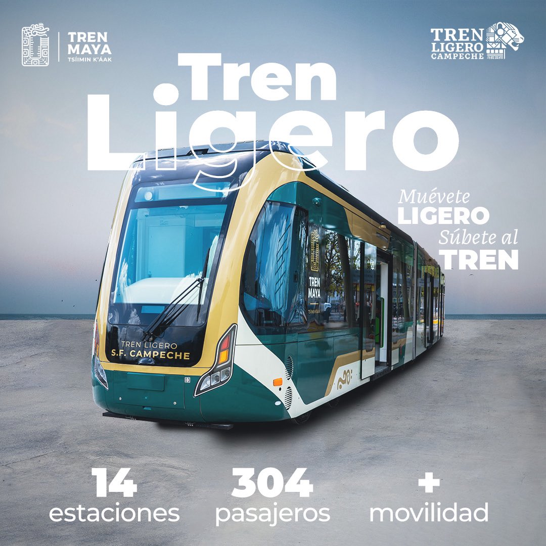 Estoy analizando los numero del falso tren ligero de Campeche y es una obra escandalosa que hasta podría considerarse un fraude. Ya hasta me dolió la cabeza con todos las desventajas que le estoy encontrando, no entiendo por que nadie esta hablando de esto… se viene hilo. 🧵