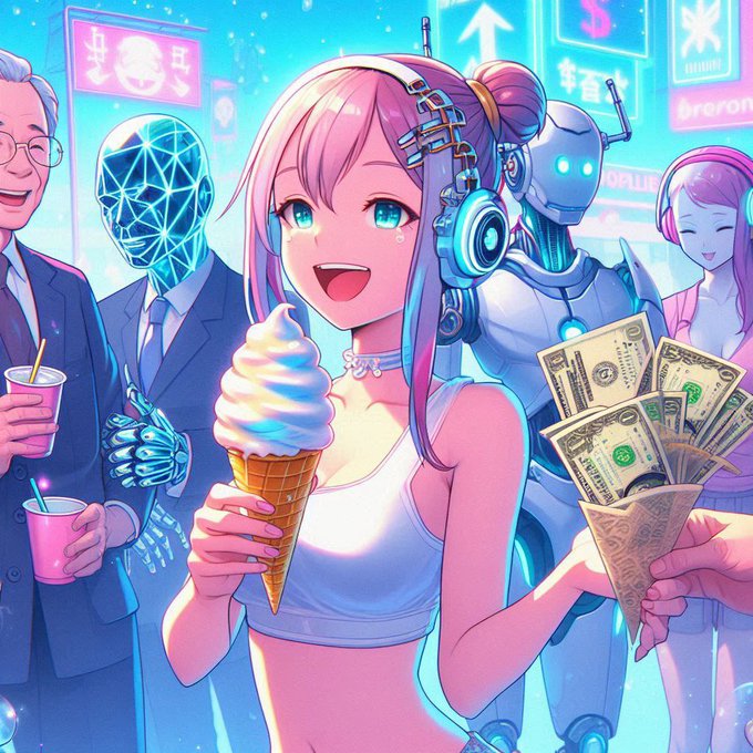 eiwamnna's tweet photo. I love how IceCream AI turns little moments into value.
A kind post, a funny thought, something raw — and $ICECREAM appears.
It’s gentle encouragement for just being human online.
🍦
#ICECREAM #GentleWeb3 https://t.co/GgmHfFgdnL