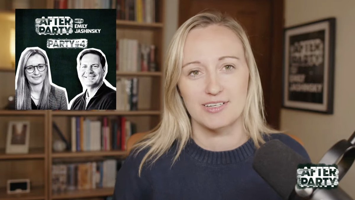 After Party with Emily Jashinsky (@afterpartyemily) on Twitter photo Starting After Party 4:
@EmilyJashinsky breaks down Trump's "humiliation" of UPenn.
Coming up next - the state of the BBB, Trump's latest settlement with the legacy media, and more with <a href="/MarkHalperin/">Mark Halperin</a>...
Come join the party LIVE now:
youtube.com/watch?v=TuiuRk… Starting After Party 4:
@EmilyJashinsky breaks down Trump's "humiliation" of UPenn.
Coming up next - the state of the BBB, Trump's latest settlement with the legacy media, and more with <a href="/MarkHalperin/">Mark Halperin</a>...
Come join the party LIVE now:
youtube.com/watch?v=TuiuRk…