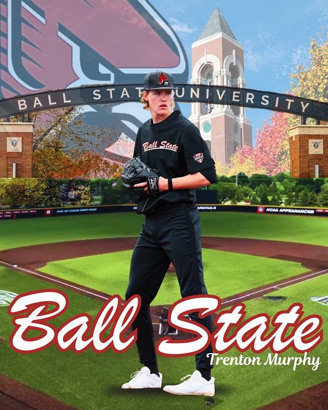 Trenton Murphy (@trentonmurphy17) on Twitter photo Committed! #WeFly #YouGottaBelieve #ChirpChirp <a href="/BallStateBB/">Ball State Baseball</a> Committed! #WeFly #YouGottaBelieve #ChirpChirp <a href="/BallStateBB/">Ball State Baseball</a>