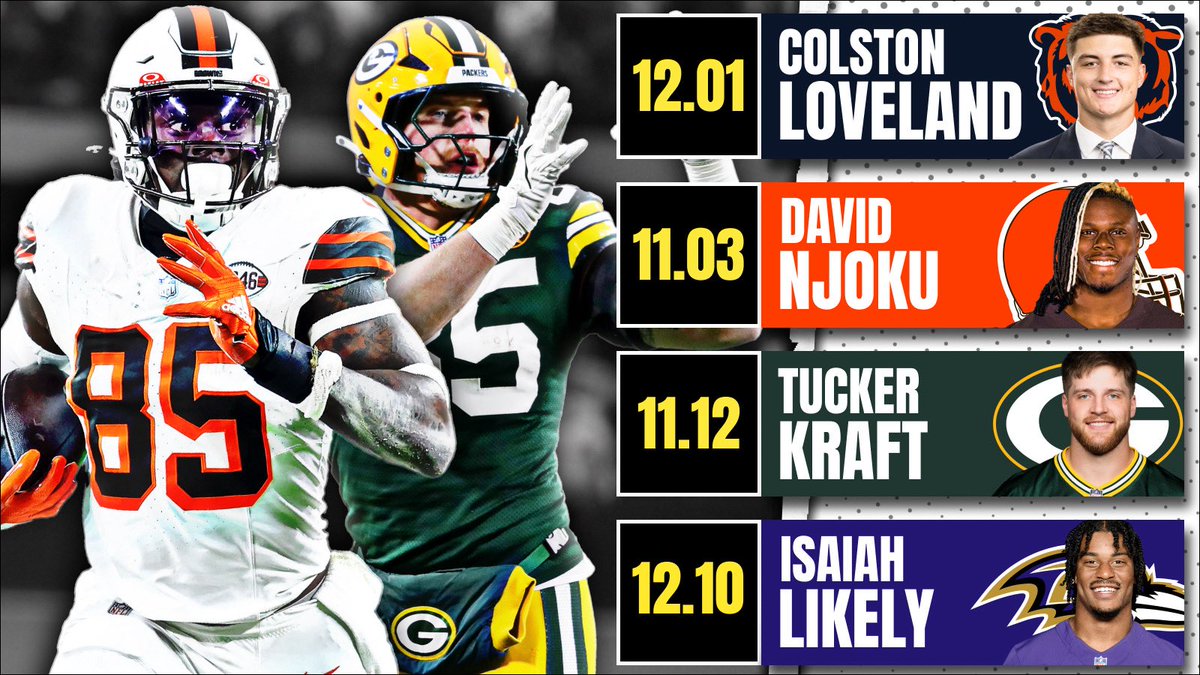 We hit on a bunch of TE2s that could easily be TE1s this year in fantasy.

youtu.be/1tNFZY9B2hc