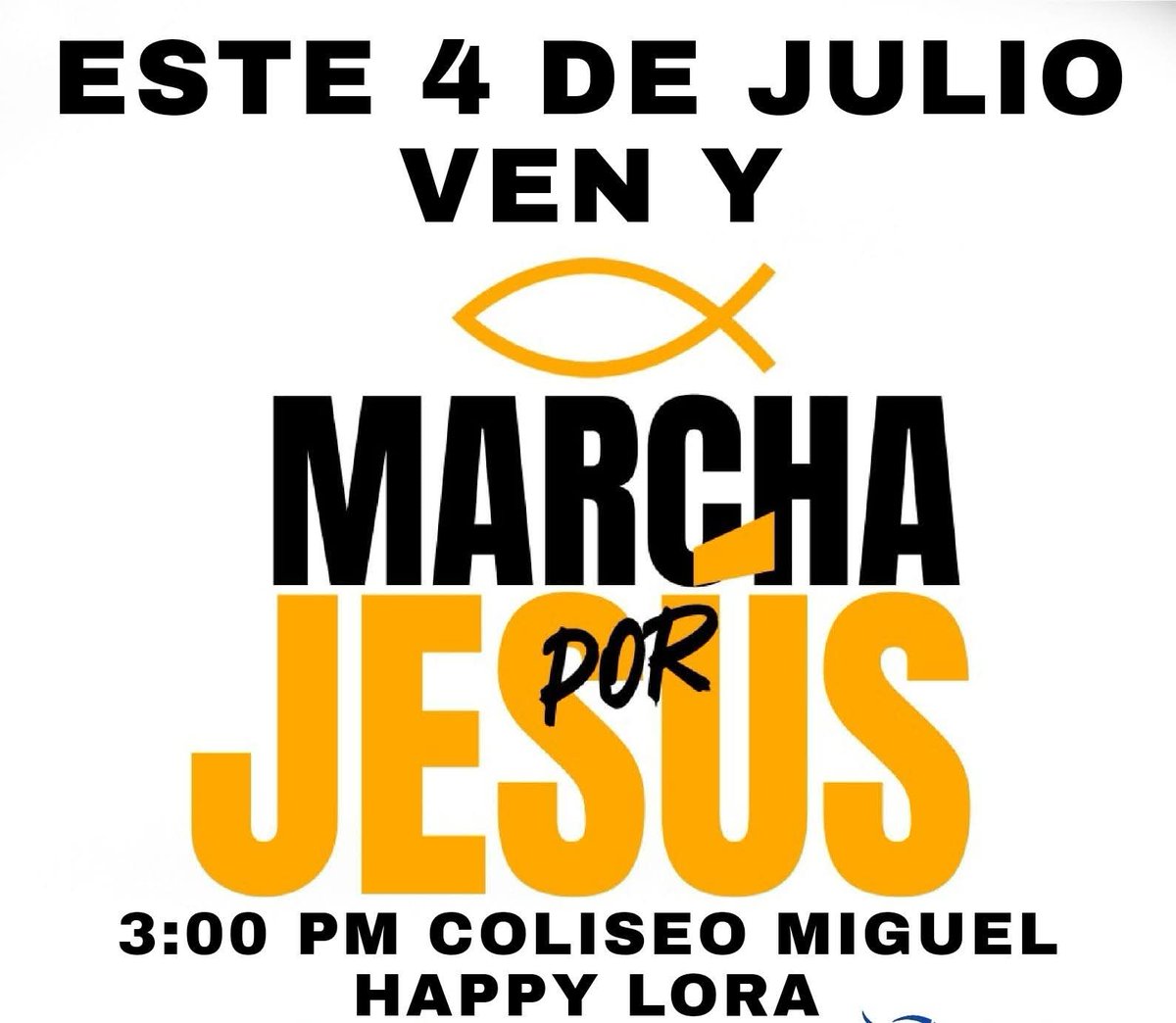 #Montería Gran Marcha por Jesús convoca a monteríanos este 4 de julio en conmemoración de la Libertad Religiosa.