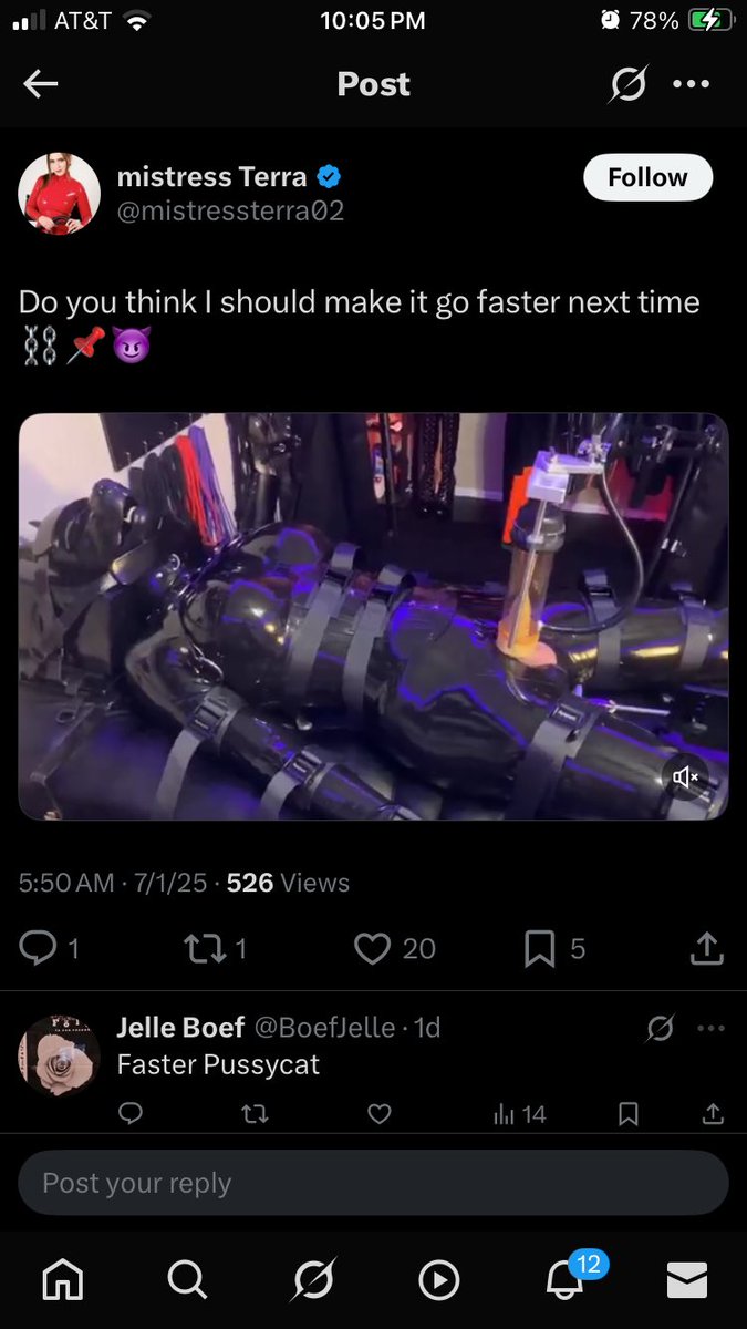 PupJibbs (@pupjibbs) on Twitter photo This account posts other people’s content as their own.. that video was recorded in my playroom by me
<a href="/mistressterra02/">mistress Terra</a> did had nothing to do with this clip🐾
PLEASE REPOST THIS TO SPREAD THE WORD…. I hate freeloaders This account posts other people’s content as their own.. that video was recorded in my playroom by me
<a href="/mistressterra02/">mistress Terra</a> did had nothing to do with this clip🐾
PLEASE REPOST THIS TO SPREAD THE WORD…. I hate freeloaders