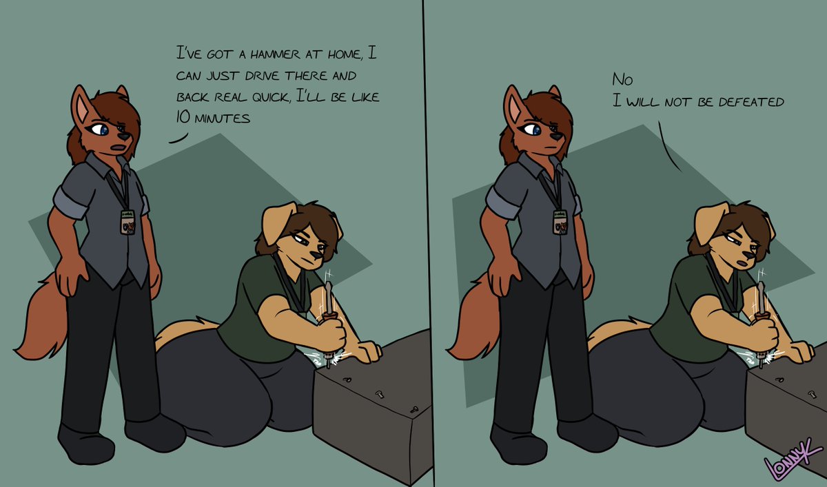 Alex is just a tad stubborn...