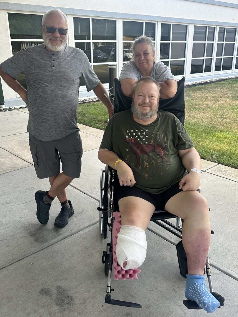 Thank you all for the prayers for my husband. Apologies for not updating sooner. The doctors were unable to save the foot. He should be coming home next Mon. I'm thrilled Chuckie is still with me. It seems I missed a lot in politics 😕
