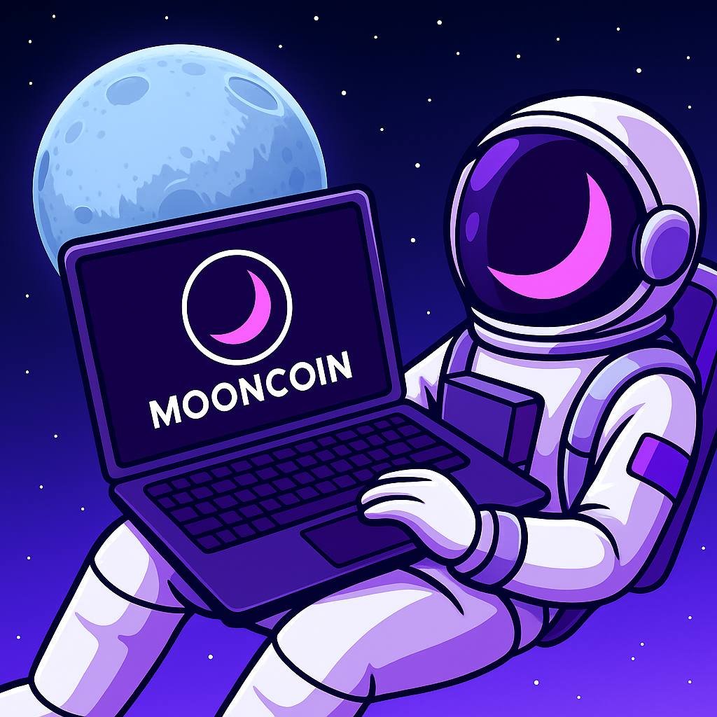 Trade Mooncoin on <a href="/moonshot/">Moonshot</a>🌙