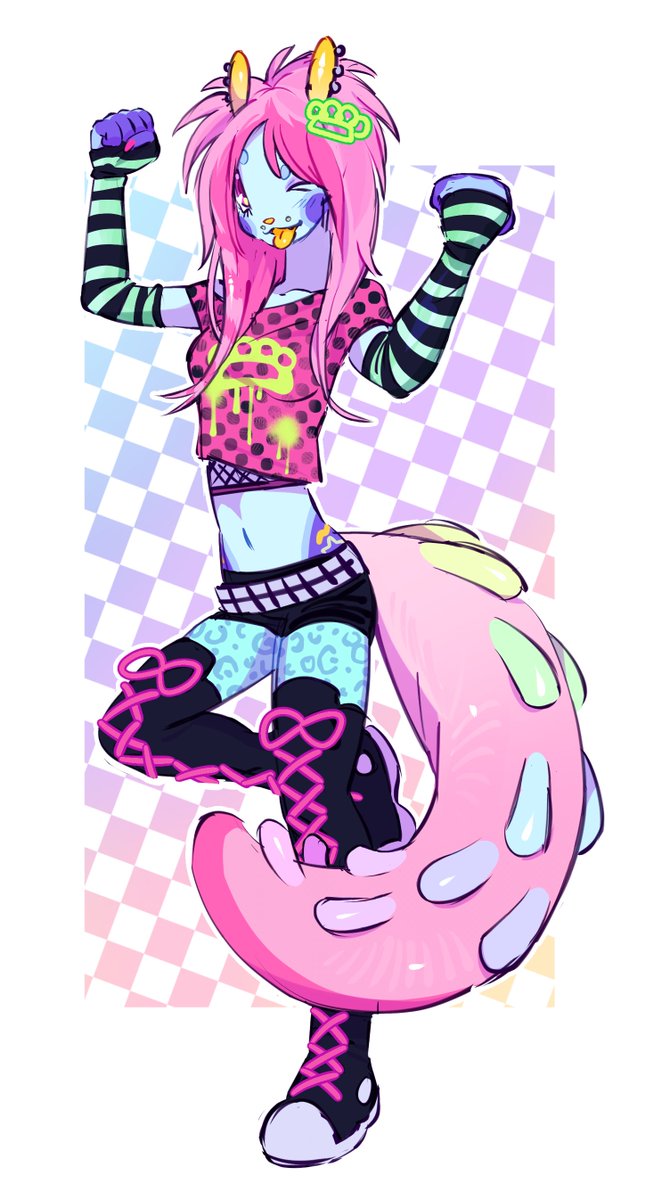 webbsect's tweet image. first two artfight attacks 4 @slug_bug &amp;amp; @n4styonna ☀️
and revenge for @ tylershallulla