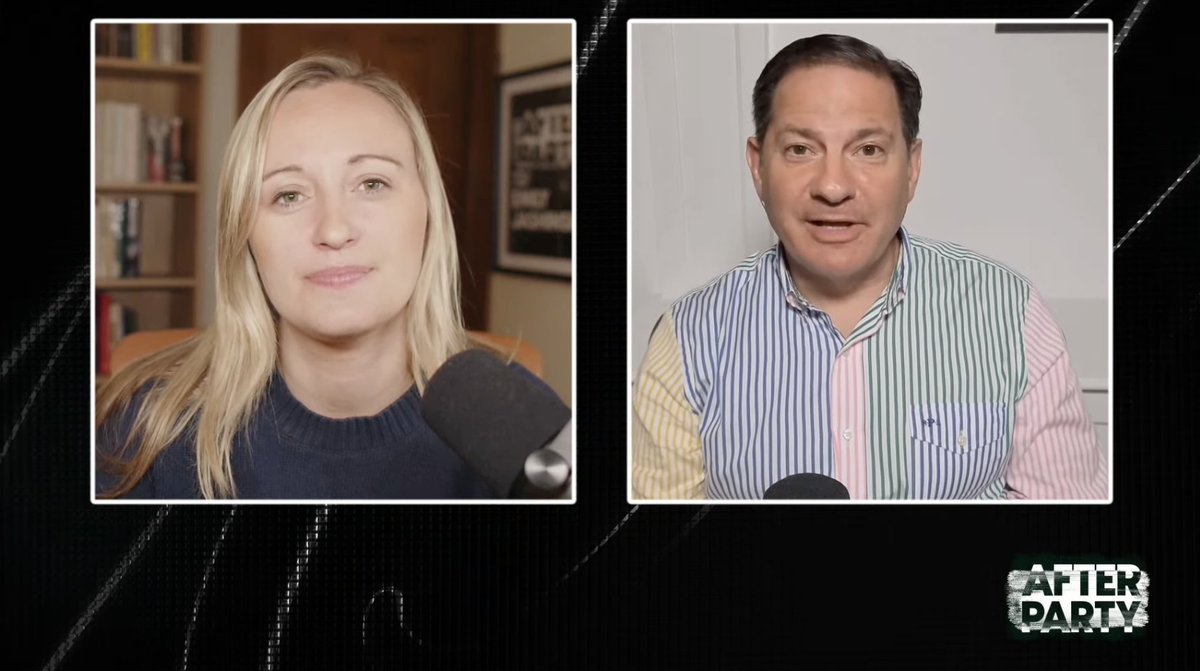 After Party with Emily Jashinsky (@afterpartyemily) on Twitter photo Why would CBS News settle with Trump?
It's "craven"... but they, like the rest of the corporate press, have no leg to stand on because they torpedoed their credibility. <a href="/MarkHalperin/">Mark Halperin</a> breaks it down now with <a href="/emilyjashinsky/">Emily Jashinsky</a> - watch LIVE:
youtube.com/watch?v=TuiuRk… Why would CBS News settle with Trump?
It's "craven"... but they, like the rest of the corporate press, have no leg to stand on because they torpedoed their credibility. <a href="/MarkHalperin/">Mark Halperin</a> breaks it down now with <a href="/emilyjashinsky/">Emily Jashinsky</a> - watch LIVE:
youtube.com/watch?v=TuiuRk…