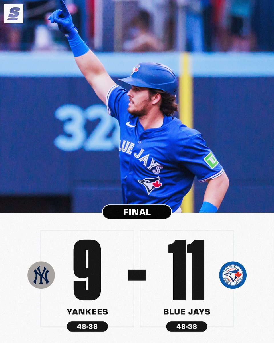 THE JAYS MOVE INTO A TIE FOR FIRST PLACE AFTER A WILD UP AND DOWN GAME! 🤯