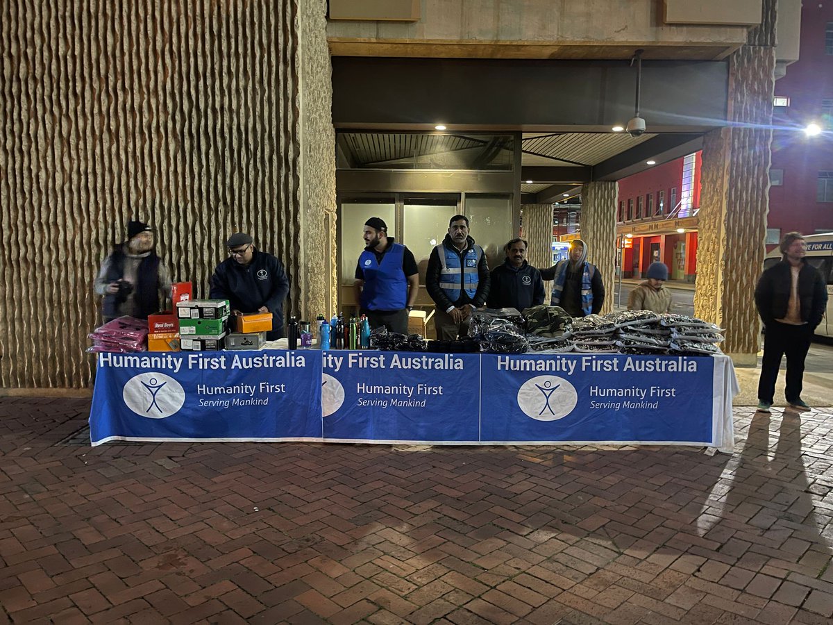 On 1st July, HFA South Australia team instilled hope in Adelaide's CBD, distributing 60 jackets, beanies, gloves, and socks to homeless individuals, who responded with heartfelt gratitude and renewed optimism for a brighter future. #HumanityFirst #humanity #winterappeal
