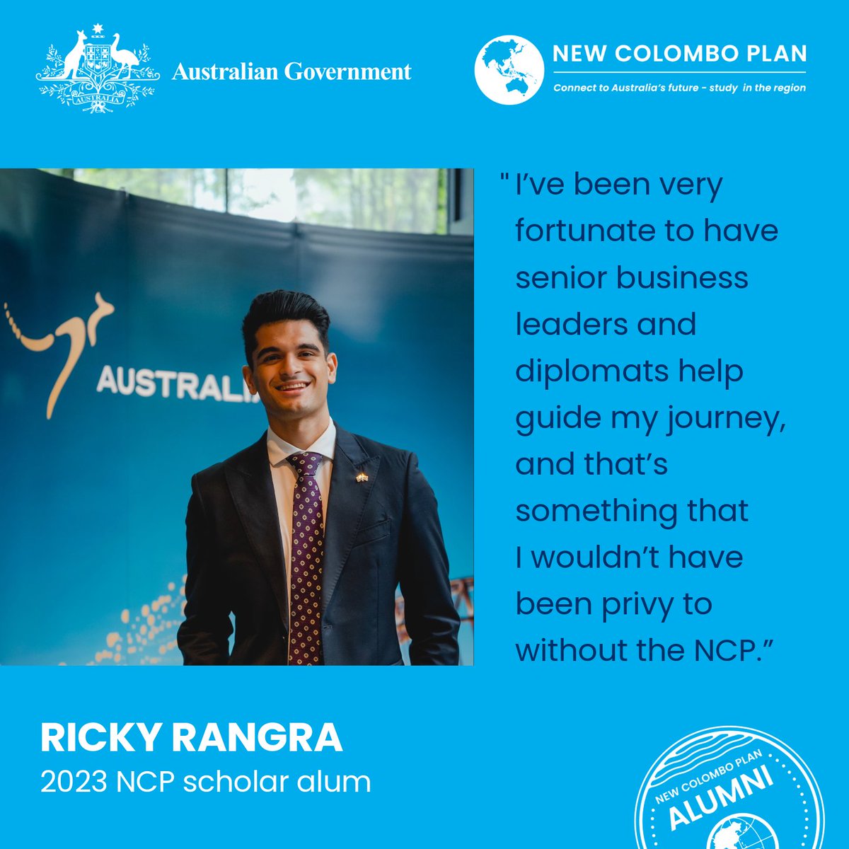 Ricky’s NCP experience helped him sharpen the skills needed for an international consulting career: bit.ly/NCPNewsRickyRa…