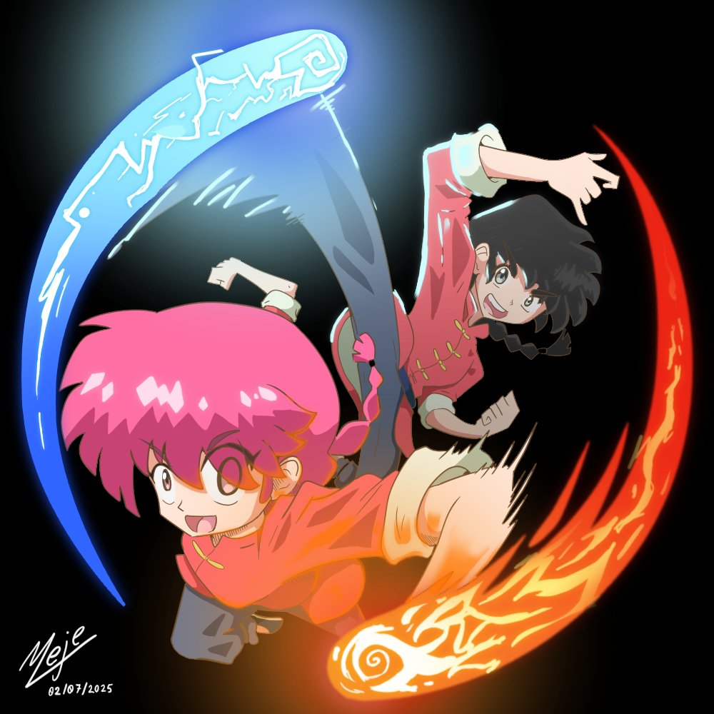 Ranma 1/2 fan art :)  #Ranma12  #RanmaSaotome #ranma #fanart #commissionsopen  #anime #Netflix