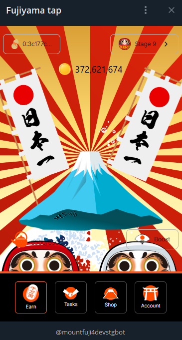 📢【#fujiyamatap🗻 参加者募集中】

🕹️ゲームで富士山をタップして報酬をゲット💰

📅毎日の積み重ねが未来のエアドロに繋がります🌄

🎯 登録は簡単・無料

🎮 スマホ1つでプレイ可能

👥 招待で追加報酬あり！

▼こちらから参加できます

🔗t.me/mountfuji4devs…