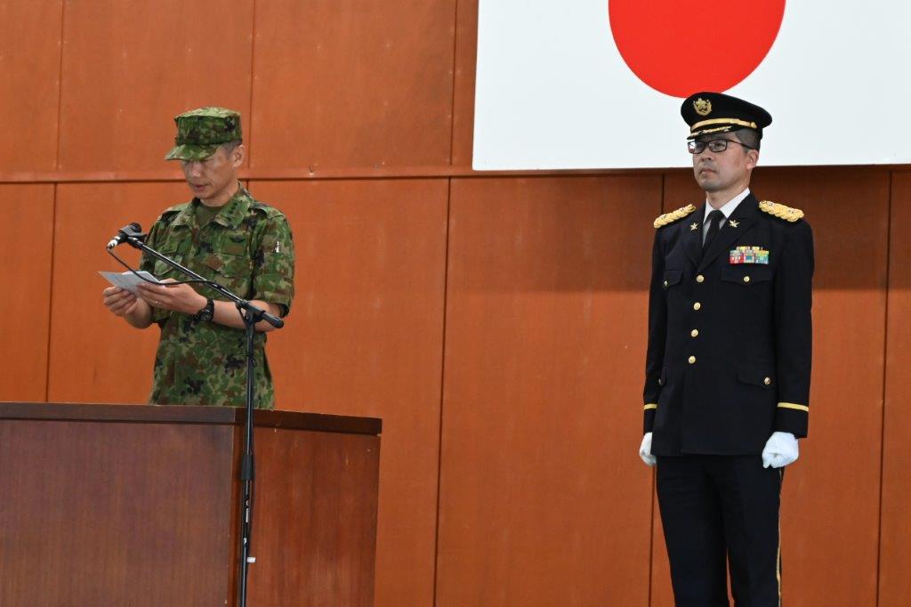 第8通信大隊長着任】 令和7年7月1日（火）陸上幕僚監部（東京