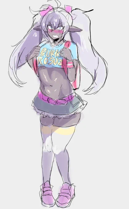 OCのダークエルフくんです