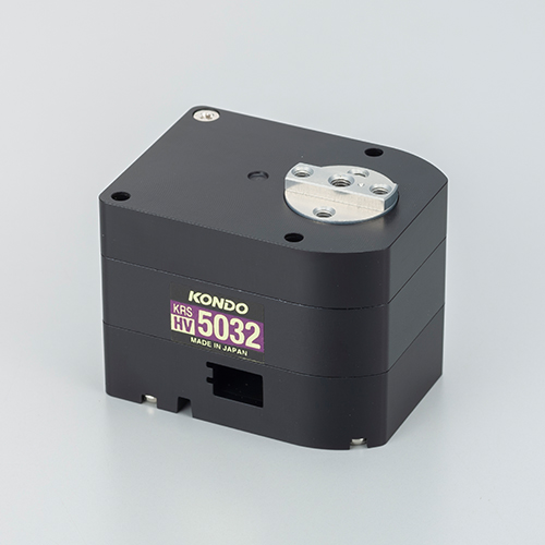 KONDO_ROBOT's tweet image. KRS-5032HV ICSが再入荷しました!
kondo-robot.com/product/03188
<スペック>(11.1V時)
●最大トルク:22.3kgf・cm(2.19N.m)
●最高スピード:0.08s/60°(125rpm)
●寸法:43×32×32.5mm(突起部除く)
●重量:81g(本体のみ)
●最大動作角度:270°
●最大消費電流:3.9A