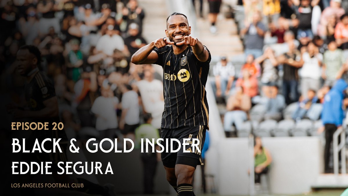 🎙️ Black &amp; Gold Insider: Eddie Segura

Eddie Segura joins the show to tell us about his love for LAFC, building his football life in Los Angeles, and the impact of his relationship with Carlos Vela.

🎥 Full Episode: lafc.me/4koLbn1
