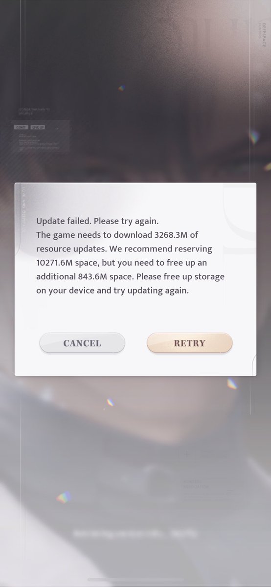 lemurianwinter's tweet photo. dude I cant even open the gameeee https://t.co/AbCYYVf6uW