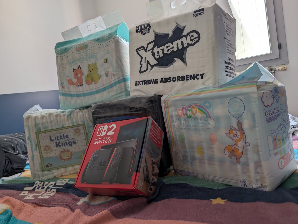 I just already received my last order from <a href="/DiaperMinister/">Diaper-Minister / Kiddo Diapers</a> 

And with the prize won from the contest here. Thank you very much again 🥰