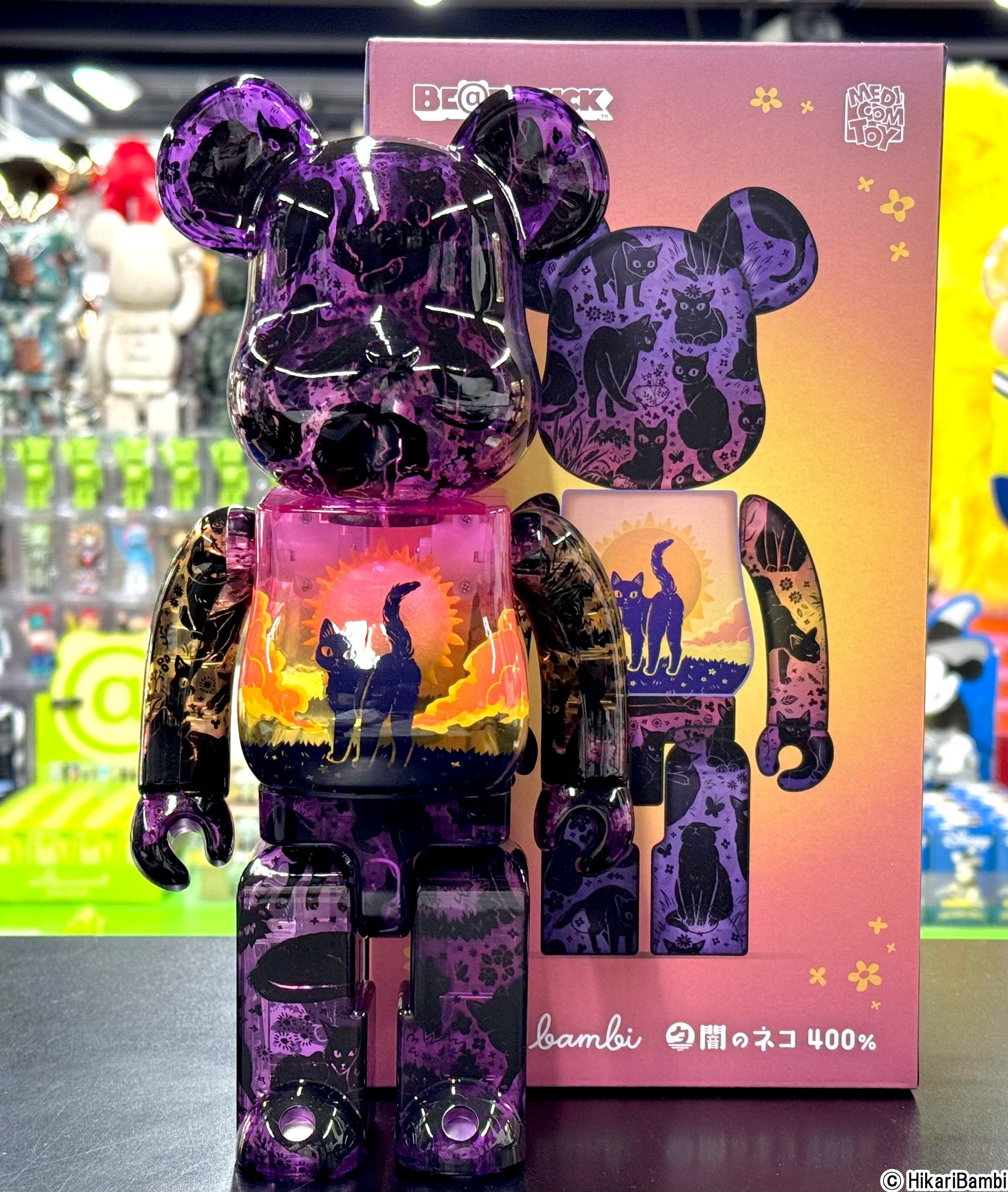 MEDICOM TOY - BE@RBRICK 夕闇のネコ 400％  ひかりバンビ MEDICOM TOY - BE@RBRICK 夕闇のネコ 400％ ひかりバンビの通販