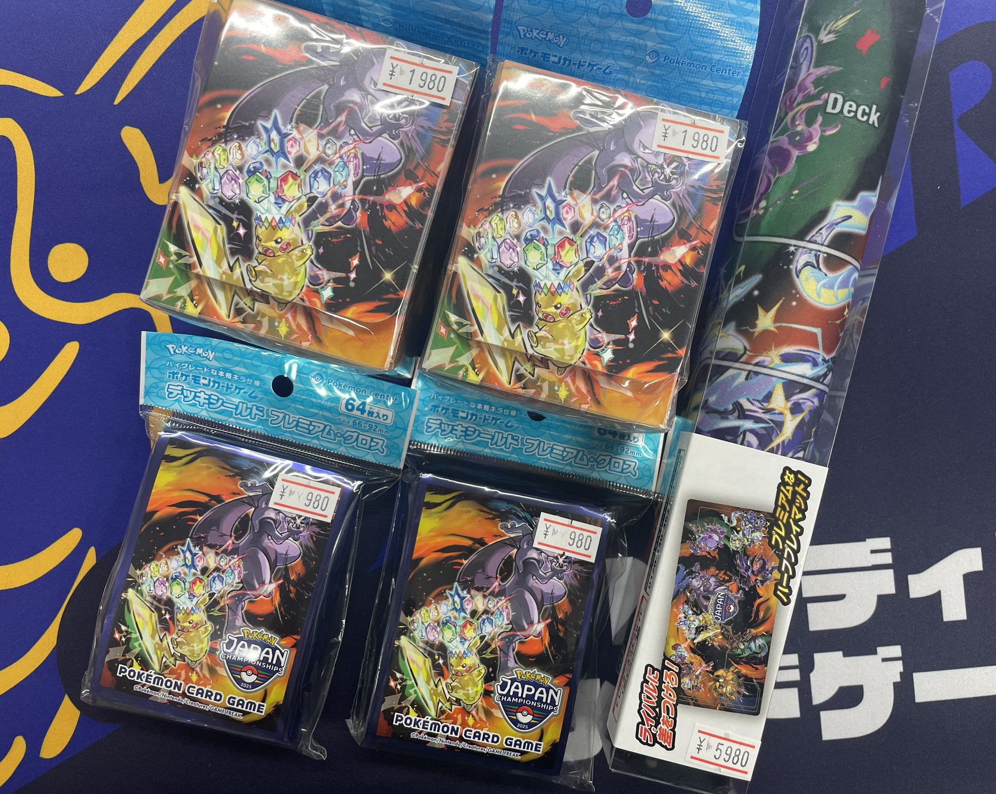 PJCS2025 プレイマット、デッキケース、デッキシールド 3点
