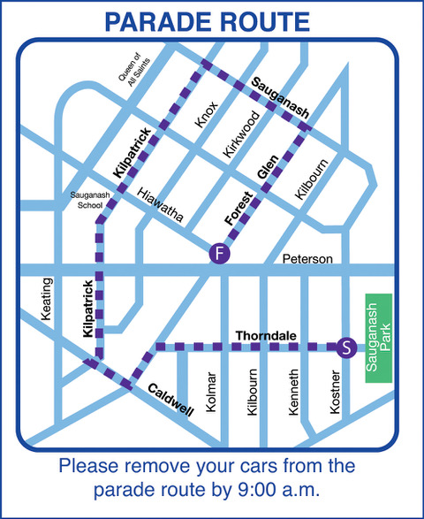 SaugCommAssc's tweet photo. Sauganash residents, join us for Independence Day!
Line-up: 9:00 AM at Thorndale &amp; Kostner
Parade Starts: 9:30 AM
Ends with flag-raising at the War Memorial (Peterson &amp; Forest Glen)
🚗 Vehicle removal from the parade route by 9:00 AM.

A picnic will follow at Sauganash Park! https://t.co/c9ctqUvQ0Z