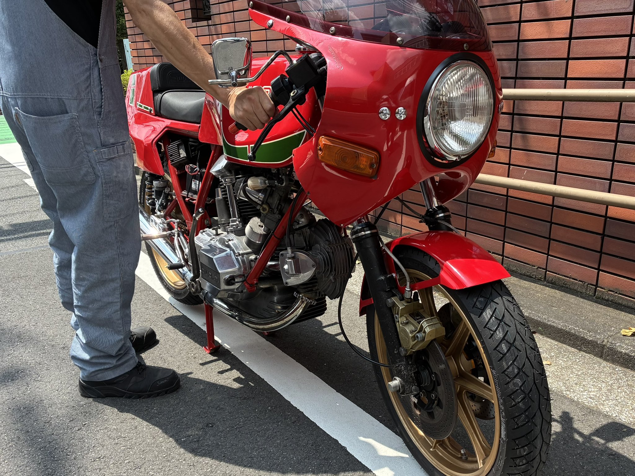 サイドバッグ取付 DH725 DAYTONA×ヘンリービギンズ（カワサキ