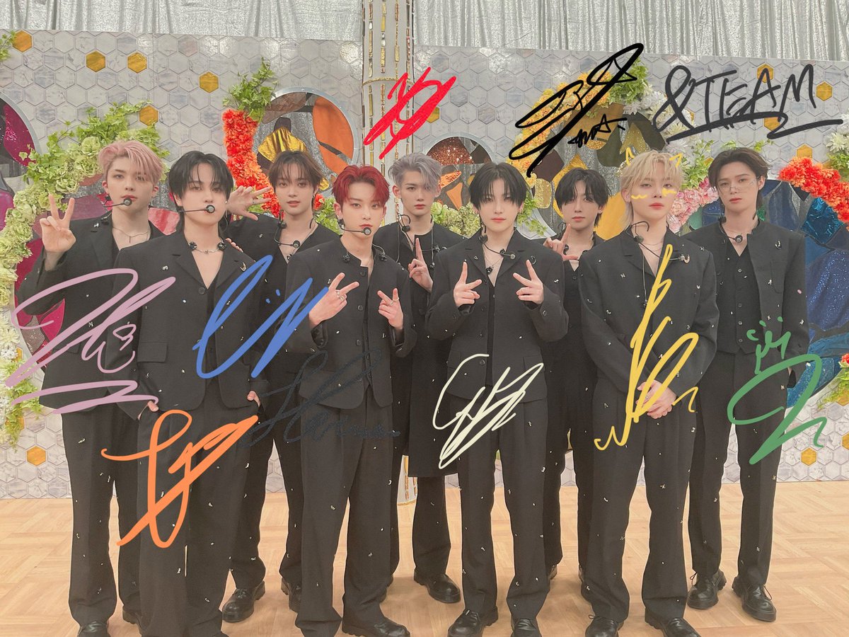 Noctalycan's tweet photo. ㅤ
we and our signature at FNS歌謡祭夏. ❤︎
ㅤ https://t.co/HDciwKyQ9O