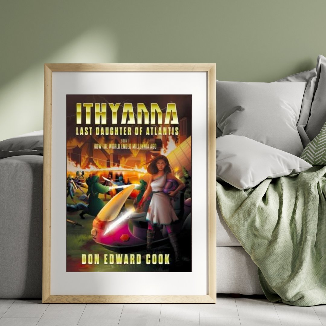 Kira griffo (@kiragriffoo) on Twitter photo In the days of Noah... no one listened.
Now, Atlantean genius Ithyanna builds a spaceark to save humanity from prophesied doom.
War, betrayal, and the Divine stand in her way.
Will she succeed or will history repeat itself?amazon.com/Ithyanna-Last-…
#SciFi <a href="/DonCookAuthor/">Don Edward Cook</a> In the days of Noah... no one listened.
Now, Atlantean genius Ithyanna builds a spaceark to save humanity from prophesied doom.
War, betrayal, and the Divine stand in her way.
Will she succeed or will history repeat itself?amazon.com/Ithyanna-Last-…
#SciFi <a href="/DonCookAuthor/">Don Edward Cook</a>