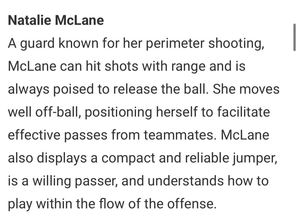 Thank you <a href="/JrAllStarBB/">Jr. All-Star Girls Basketball</a> for the write up!