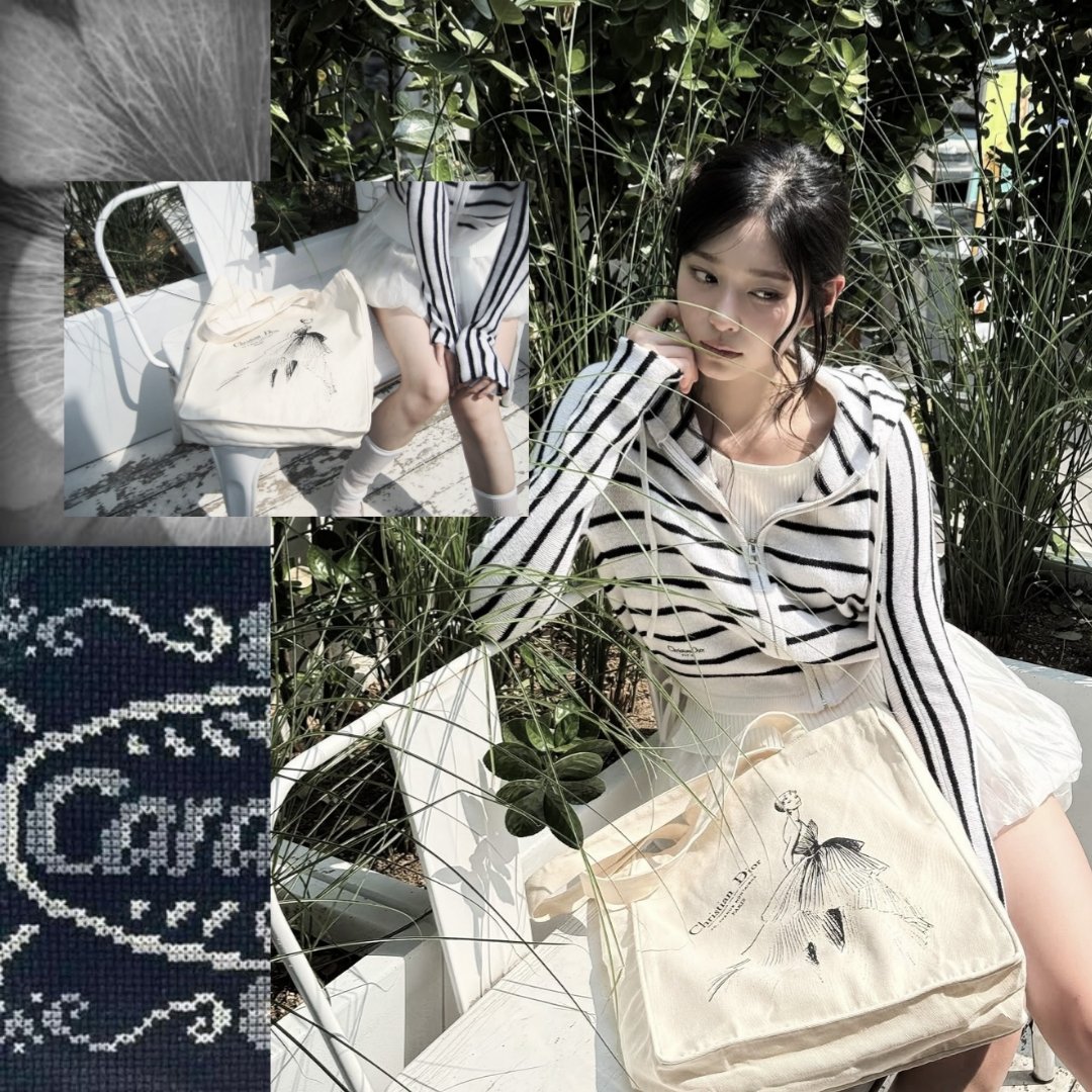 just a little Dior detail i’m obsessed with: this exclusive tote made for the Designer of Dreams exhibit. only until July 13 { 👜👠 } catch it if you can.